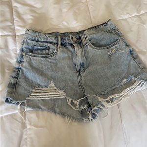 Blank NYC The Barrow Vintage High Rise Shorts 27
